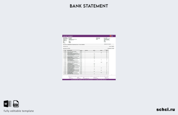 цифровая загрузка Индия AU Small Finance выписка по банковскому счету слово шабл