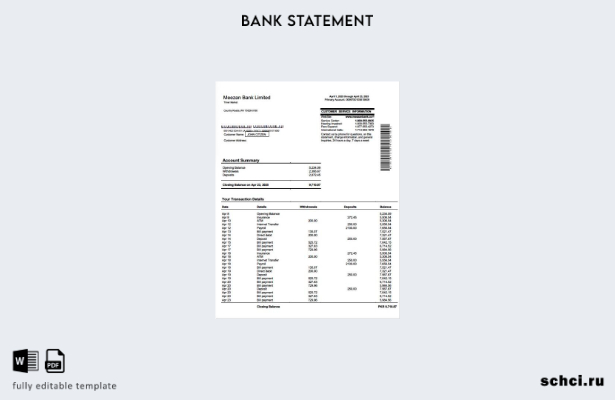 цифровая загрузка Пакистан Meezan Bank Limited выписка по счету слово шаблон