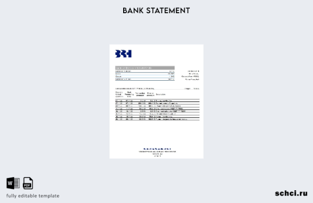 цифровая загрузка шаблона Excel банковской выписки Гаити BRH