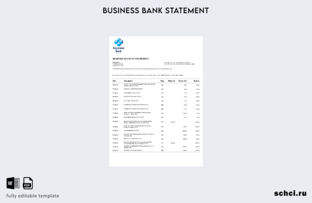 цифровая загрузка Нигерия Keystone Bank выписка со счета организации Шаблон в фо