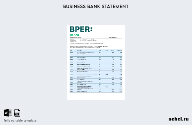 цифровая загрузка Положение об организации BPER Group Шаблон в формате Word и PD