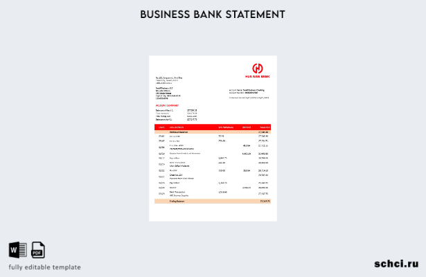 цифровая загрузка выписки о банковском счете фирмы Hua Nan Financial Holdings Ша