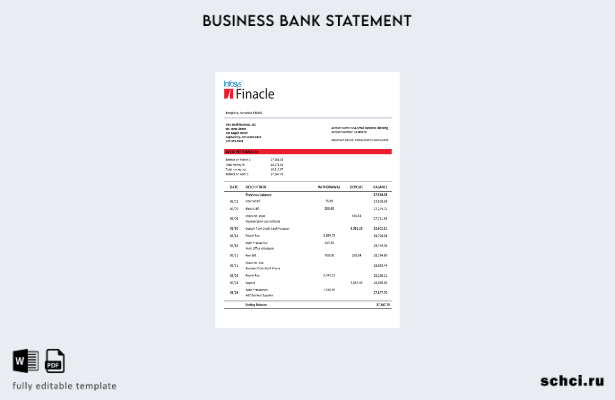 цифровая загрузка. Заявление о коммерческой фирме Finacle. Шаблон в формате Word