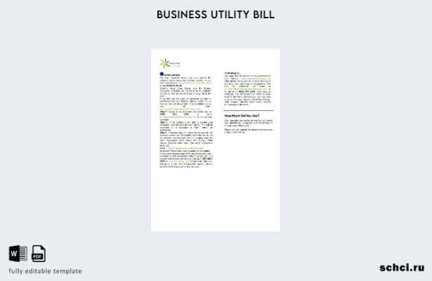 цифровая загрузка Великобритания Green Star Energy счет за коммунальные услуги д