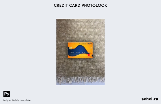 цифровая загрузка Перу Banco de Credito del Peru (BCP) фотошаблон лицевой сторон