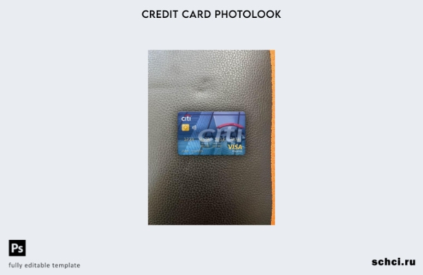 цифровая загрузка Перу Citibank Visa Electronic Card фотоизображение переднего ш