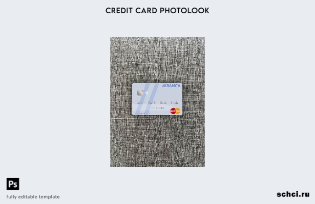 цифровая загрузка Португалия Abanca mastercard фотоизображение переднего шаблона