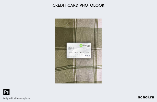цифровая загрузка США Массачусетс Радиус Visa Электронная карта фотообраз передн