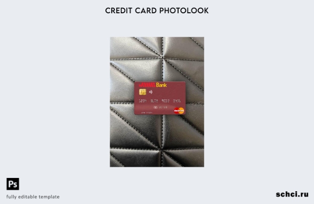 цифровая загрузка Тунис JMMB Bank Mastercard Photolook передний шаблон