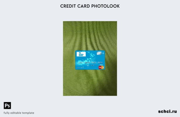 цифровая загрузка австралийского сельского банка Mastercard Photolook переднего