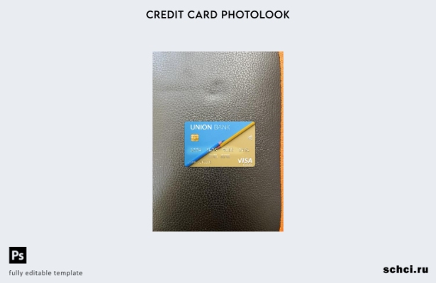 цифровая загрузка шаблона лицевой стороны карты Visa Union Bank в Албании
