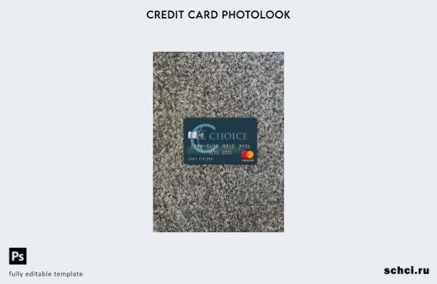 цифровая загрузка Belize Choice, шаблон лицевой панели mastercard банка Photoloo