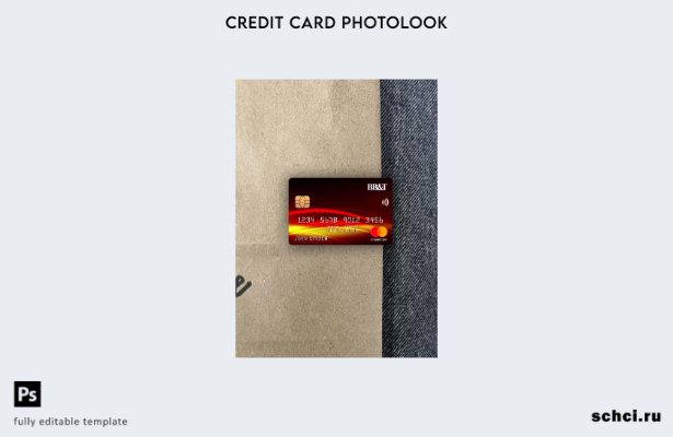 цифровая загрузка USA BB&T Corp., шаблон лицевой панели банка Mastercard Photolo