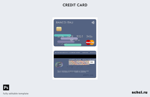 цифровая загрузка Аргентины Banco Itaú Аргентина шаблон mastercard