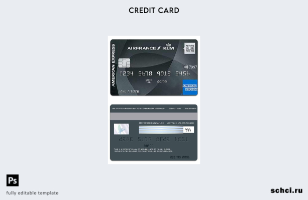 цифровая загрузка Нидерланды Банк Нидерландов Шаблон American Express Flying B 1