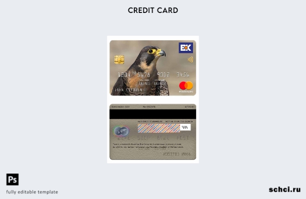 цифровая загрузка Пакистан Шаблон банковской карты Mastercard Bank of Khyber