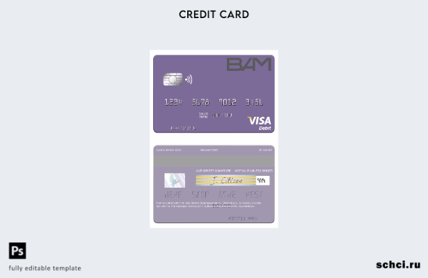 цифровая загрузка шаблона дебетовой карты Visa Banco Banco Agromercantil Гватема