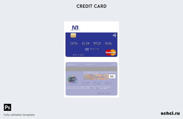 цифровая загрузка шаблона карты Mastercard Национального банка Малави Малави