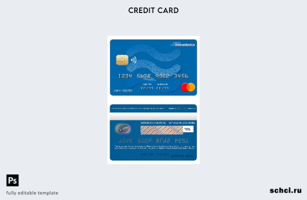 цифровая загрузка шаблона Mastercard банка Cabo Verde Banco Inter Atlântico
