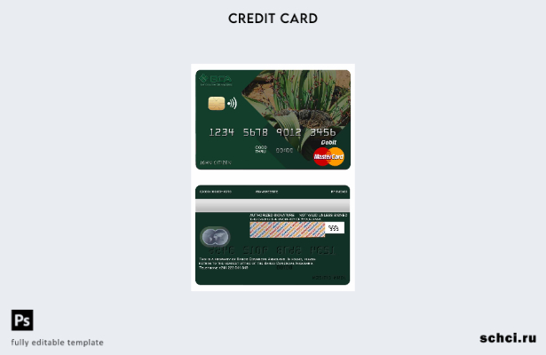 цифровая загрузка шаблона mastercard коммерческого банка Анголы