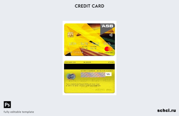цифровая загрузка шаблона mastercard новозеландского банка ASB Bank