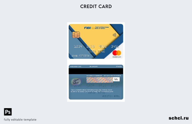 цифровая загрузка шаблона mastercard Israel First International Bank