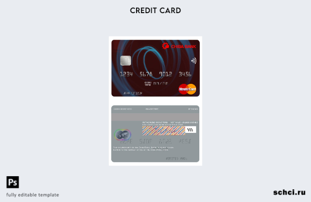 цифровая загрузка шаблона mastercard Japan Chiba Bank