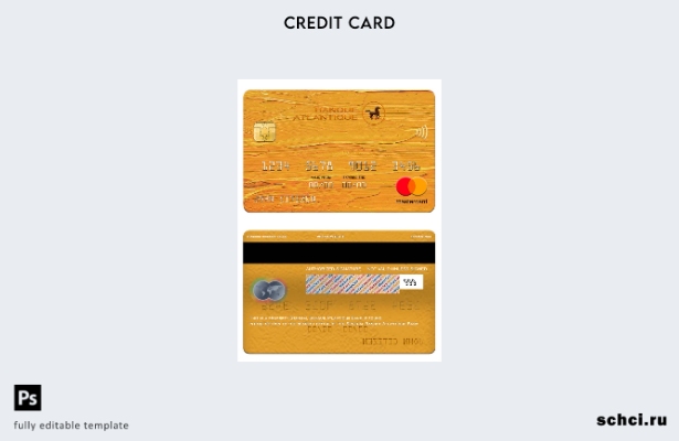 цифровая загрузка шаблона mastercard Senegal Banque Atlantique Bank