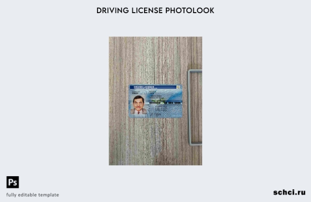 цифровая загрузка шаблона FRONT для Австралии и Тасмании DL Photolook
