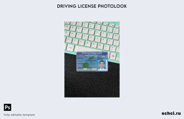 цифровая загрузка шаблона Fiji DL Photolook FRONT