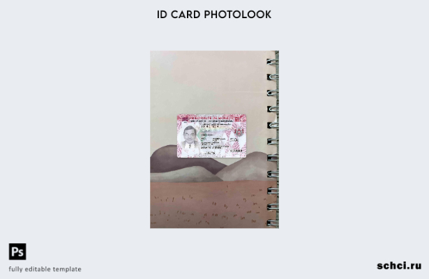 цифровая загрузка Монако, фотоизображение цифрового удостоверения личности, шабл