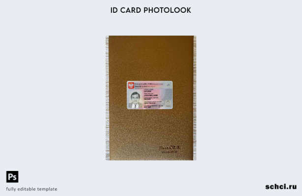 цифровая загрузка Польша ID ( присутствует) фотовид шаблон FRONT