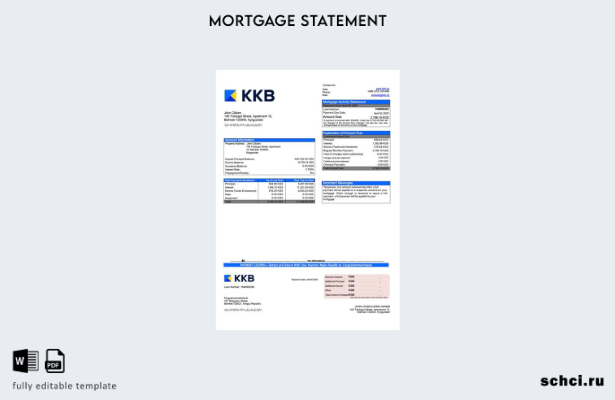 скачать цифровую версию Киргизия Кыргызкоммерцбанк выписка по ипотеке Шаблон в ф