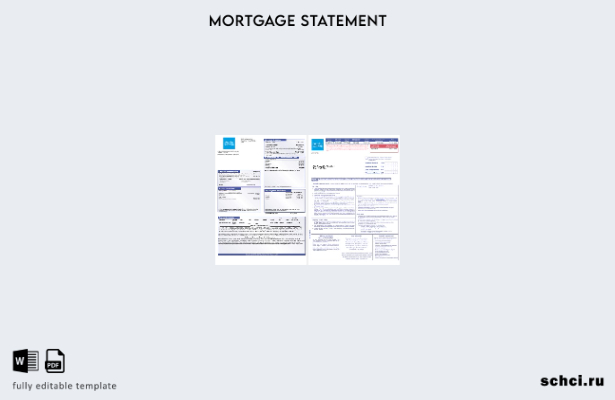 скачать цифровую выписку по ипотеке банка Charles Schwab & Co в форматах Word и