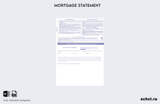 скачать цифровую выписку по ипотеке банка Charles Schwab & Co в форматах Word 1