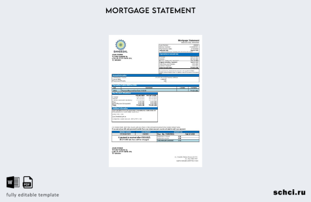 скачать цифровую выписку по ипотеке банка Salvador Bandesal в форматах Word и PD