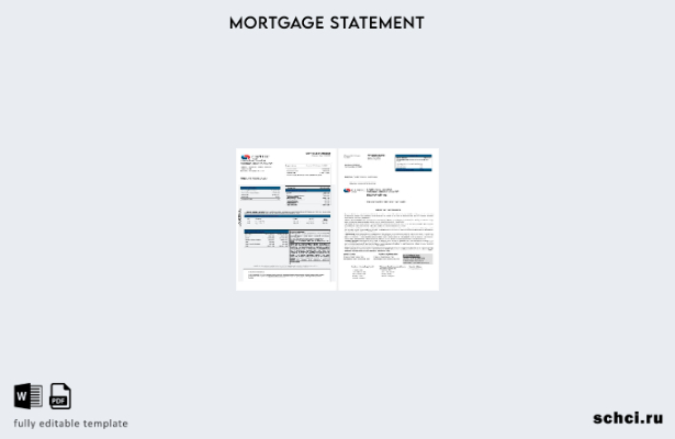 скачать цифровую выписку по ипотеке банка USA Capitec в форматах Word и PDF