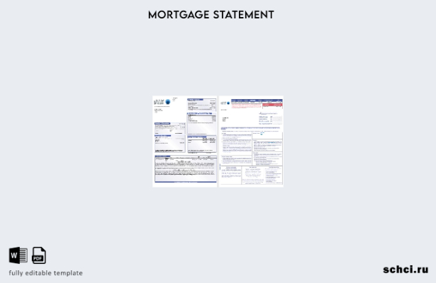 скачать цифровую выписку по ипотеке Qatar Ahlibank в форматах Word и PDF шаблон
