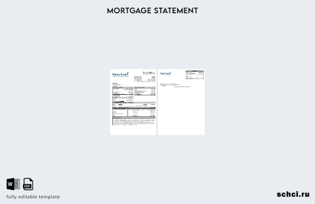скачать цифровую выписку по ипотеке Salvador Banco Azul в форматах Word и PDF ша