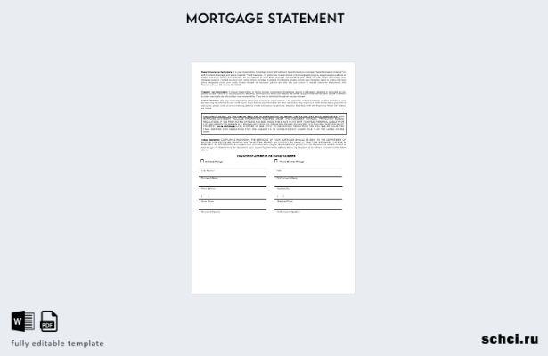 скачать цифровую выписку по ипотечному кредиту банка SunTrust в США в формате 1
