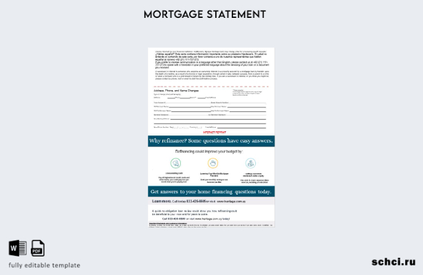 цифровая загрузка выписки по ипотеке Uruguay Banque Heritage в форматах Word и 1