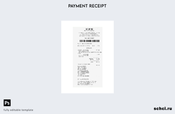 скачать цифровой шаблон квитанции об оплате Best Buy
