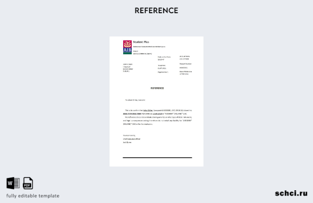 цифровая загрузка шаблона справки о закрытии AIB в Ирландии