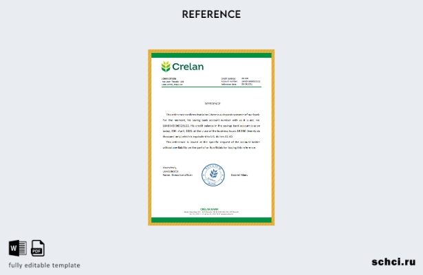 цифровая загрузка эталонного шаблона Crelan для Бельгии