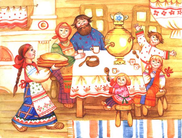 блины на Руси