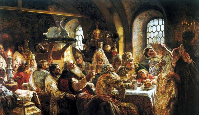 Маковский Боярский свадебный пир