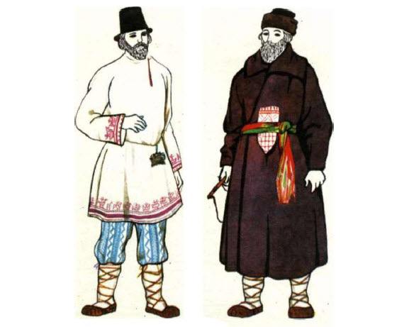 Русский народный мужской костюм