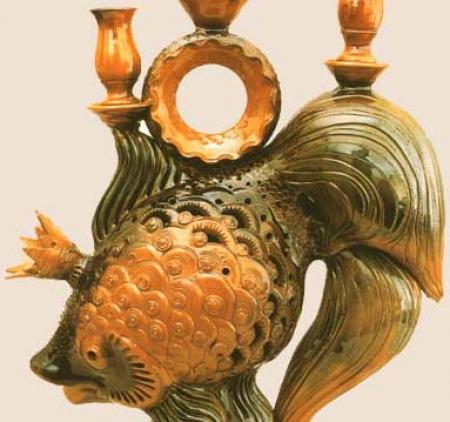 керамическая рыбка